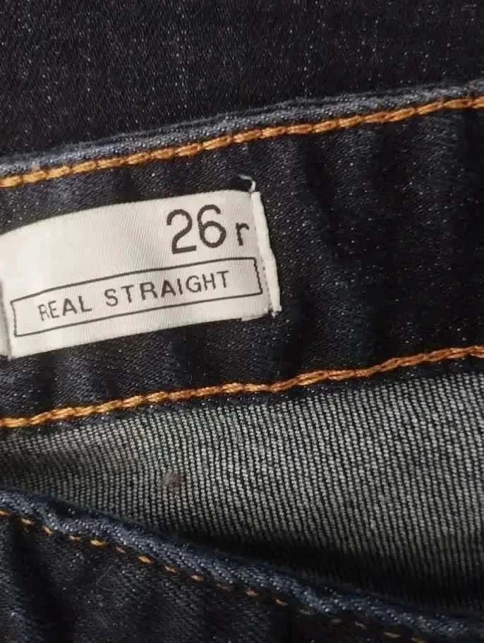 Jean GAP coupe straight fit - taille basse - stretch - neuf - bleu marine – photo 14